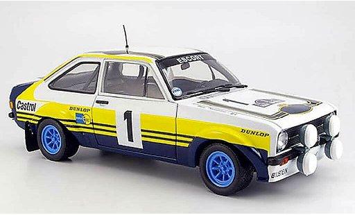 Ford Escort Rally 1/18 Sun Star no.1 rood rallye grece 1979 modelauto