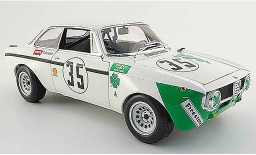 Alfa Romeo Giulia gt junior 1300 1/18 Minichamps GTA no.35 jarama 1972 modelauto