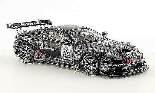 Aston Martin DBRS9 gt3 1/43 Minichamps alexander needell fia race spa 2006 modelauto