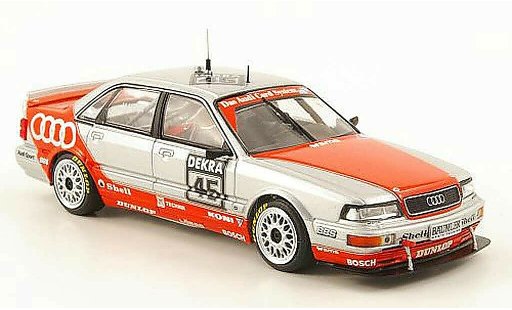 Audi V8 dtm 1/43 Minichamps No.45 H.Haupt Team SMS 1992 modelauto