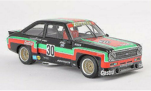 Ford Escort RS 1800 1/43 Minichamps MKII No.30 Castrol DRM Mainz-Finthen 1976 H.Heyer modelauto