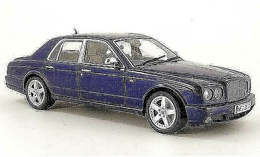 Bentley Arnage T 1/18 Minichamps blauw 2004 modelauto