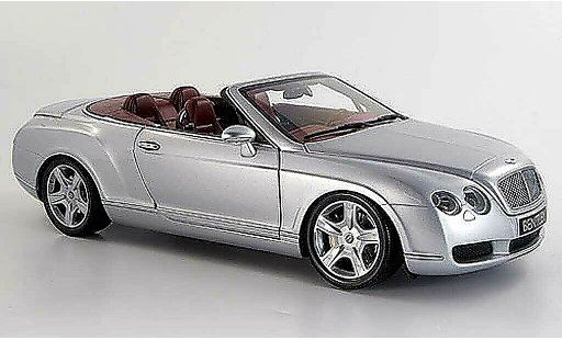 Bentley Continental GTC 1/18 Minichamps grijs 2006 modelauto