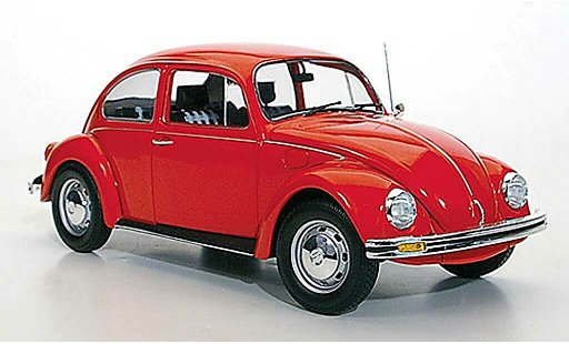 Volkswagen Kafer Base 1/18 Minichamps 1200 rood 1983 modelauto