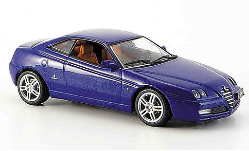 Alfa Romeo GTV v6 3.2 1/43 Minichamps V blauw 2003 modelauto