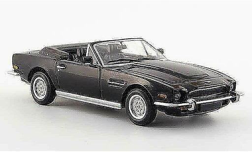 Aston Martin V8 volante 1/43 Minichamps zwart 1987 modelauto