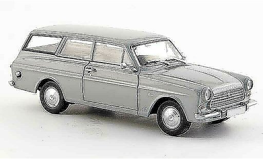 Ford Taunus Berline 1/43 Minichamps 12 M (P 4) Turnier grijs modelauto