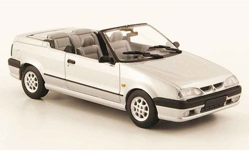 Renault 19 Cabriolet 1/43 Minichamps grijs metallic 92 modelauto
