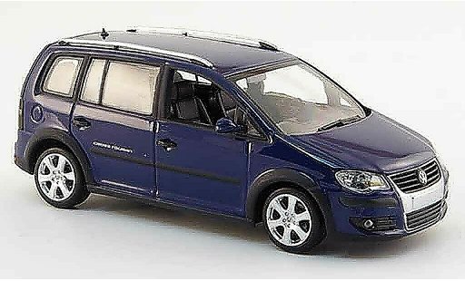 Volkswagen Combi Base 1/43 Minichamps cross blauw 2006 modelauto