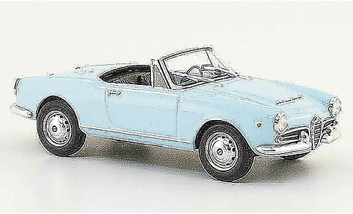 Alfa Romeo Giulietta spider 1/43 Minichamps blauw 1962 modelauto