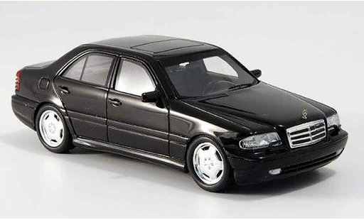 Mercedes Classe C AMG 1/43 Spark C43 zwart 2000 modelauto