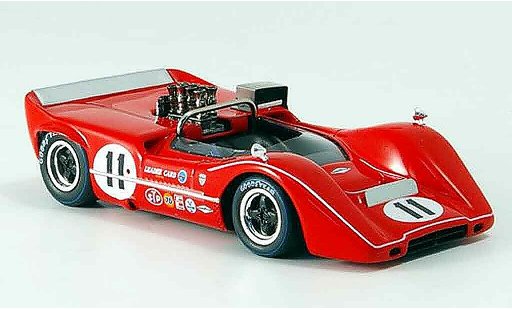 McLaren M6 Base 1/43 Spark B No.11 L. Motschenbacher Las Vegas 1968 modelauto