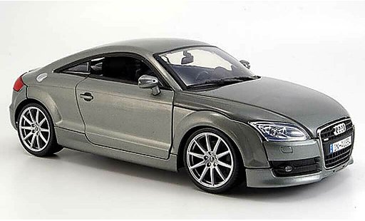 Audi TT coupe 1/18 Motormax grijs 2007 modelauto