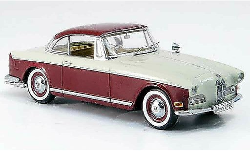 Bmw 503 coupe 1/43 Schuco rood grijs modelauto