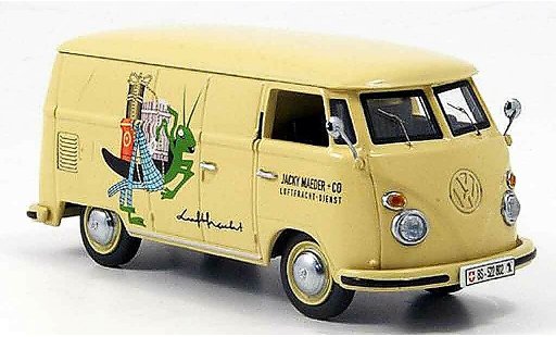 Volkswagen Combi Base 1/43 Schuco t 1 bestelwagen jacky maeder luftfracht modelauto