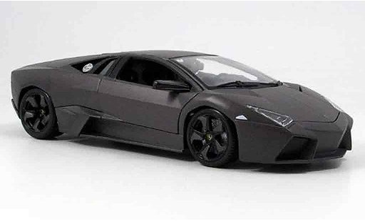 Lamborghini Murcielago Reventon 1/18 Burago grijs 2007 modelauto