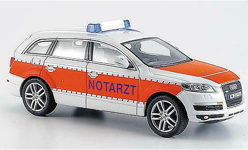 Audi Q7 secours 1/43 Schuco medecin modelauto