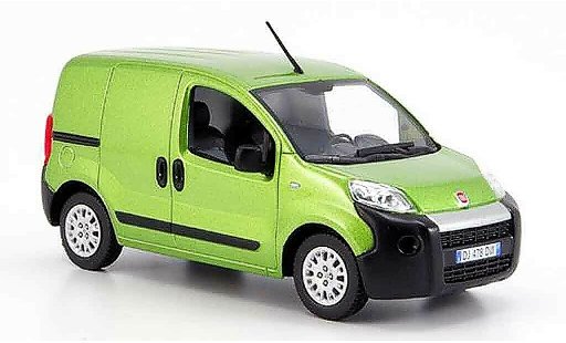 Fiat Fiorino Base 1/43 Norev groen 2008 modelauto