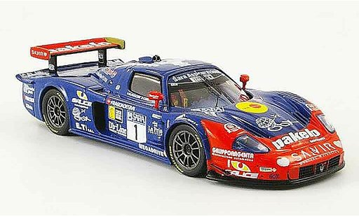 Maserati MC12 Base 1/43 IXO no.1 pakelo gt italien 2005 modelauto