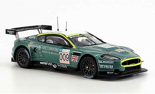 Aston Martin DBR9 gt1 1/43 IXO no.009 winnaar klasse le mans 2007 modelauto