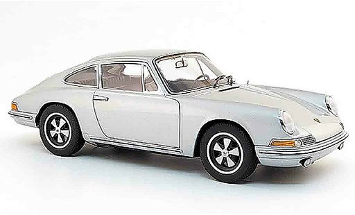 Porsche 911 S 1/18 Autoart grijs 1968 modelauto