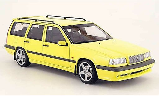 Volvo 850 T5-R 1/18 Autoart stationwagen t-5r geel 1995 modelauto