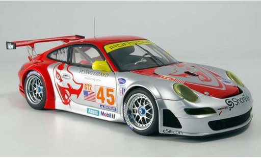 Porsche 911 GT3 RSR 1/18 Autoart 2007 no.44 flying lizard alms modelauto