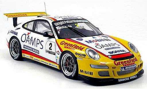 Porsche 911 GT3 CUP 1/18 Autoart 2006 j. richards australian carrera modelauto