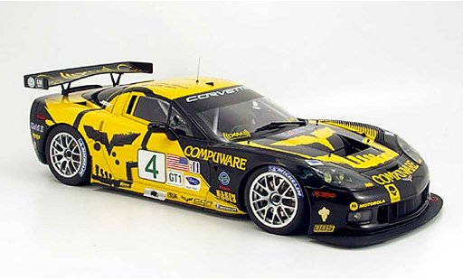 Chevrolet Corvette course 1/18 Autoart C6 r no.4 beratty/gavin alms 2007 modelauto