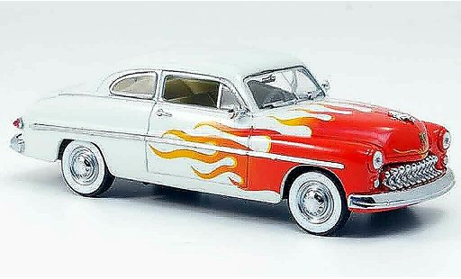 Mercury Club Coupe Hot Rod 1/43 Eagle beige avec rood 1949 modelauto