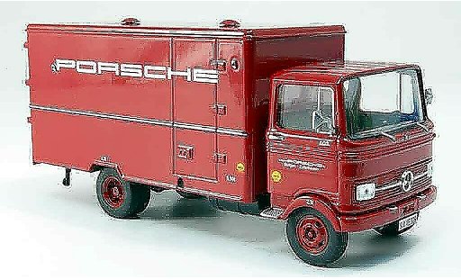 Mercedes LP 608 Koffer 1/43 Premium Cls Renndienst LKW modelauto