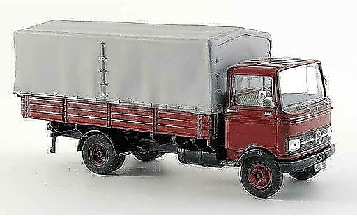 Mercedes LP 608 Pritsche 1/43 Premium ClassiXXs laadbak rood modelauto