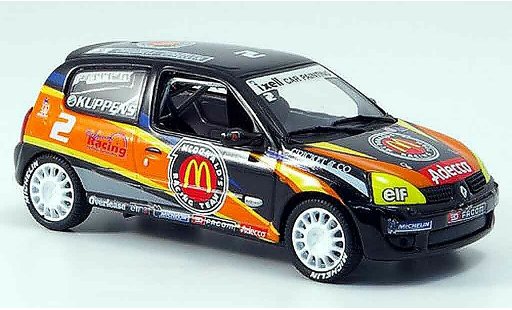 Renault Clio Cup 1/43 Eagle sport no.2 mcdonald 2001 modelauto