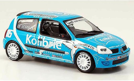 Renault Clio Cup 1/43 Eagle sport no.16 kolibrie modelauto