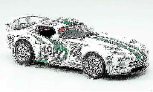Dodge Viper GTS R 1/43 Eagle No.49 24h Le Mans 1996 modelauto