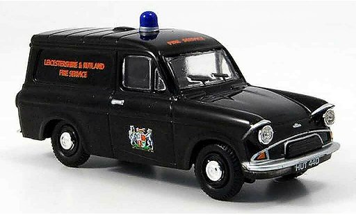 Ford Anglia Van 1/43 Oxford politie Leicestershire & Rutland modelauto