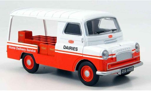 Bedford CA plateau 1/43 Oxford laadbak Dairies Milchlieferwagen modelauto