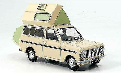 Bedford HA minibus 1/43 Oxford Roma beige Campingbus modelauto