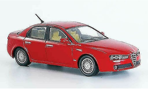 Alfa Romeo 159 berlina 1/43 M4 rood b quality 2005 modelauto