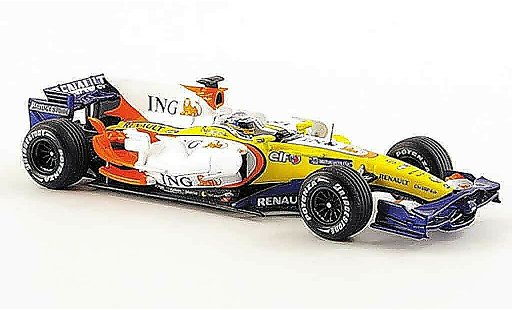 Renault F1 2008 1/43 Norev r28 f 1 team f.alonso modelauto