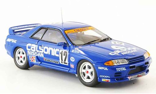 Nissan Skyline R32 1/43 Ebbro GT R No.12 Calsonic Gruppe A 1993 modelauto