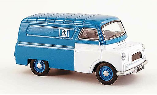 Bedford CA utilitaire 1/43 Oxford Van groen wit CO OP bestelwagen modelauto