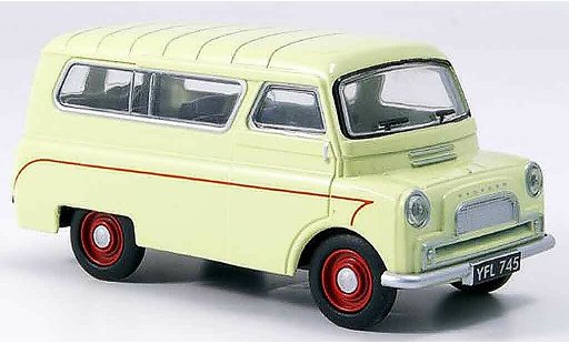 Bedford CA minibus 1/43 Oxford Camper wit modelauto