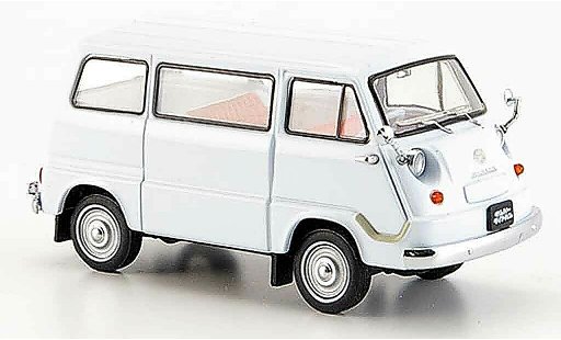 Subaru Sambar Base 1/43 Ebbro van grijs minivan 1960 modelauto