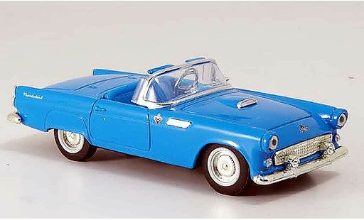 Ford Thunderbird Two-Seater 1/43 Yat Ming Roadster blauw modelauto