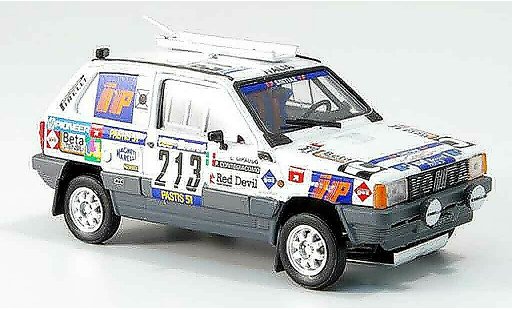 Fiat Panda 4x4 1/43 Brumm No.213 Rally Paris Dakar 1984 modelauto