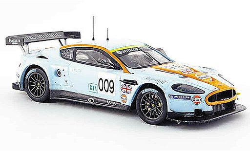 Aston Martin DBR9 gt1 1/43 IXO no.009 gulf prasentation 2008 modelauto