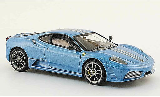 Ferrari F430 Scuderia 1/43 Hot Wheels Elite blauw modelauto
