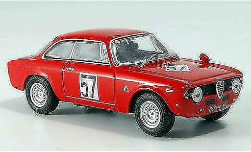 Alfa Romeo Giulia sprint gta 1/43 M4 1600 No.57 T.Zeccoli Brunn 1969 modelauto