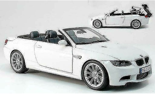 Bmw M3 Cabriolet 1/18 Kyosho E93 wit modelauto